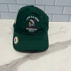 US Open Shinnecock Hills 2018 Hat Men Baseball Cap One‎ Size Green USGA Member